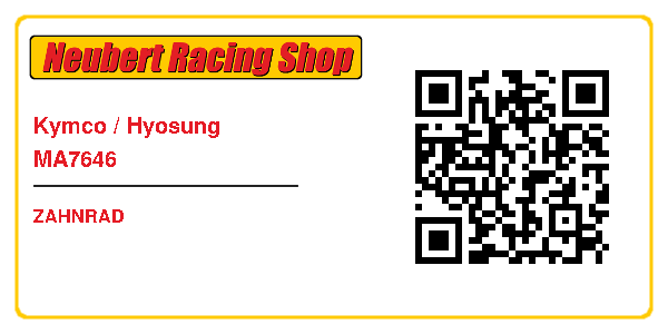 Kymco / Hyosung MA7646