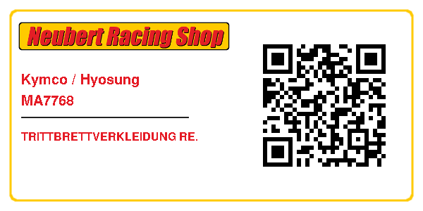 Kymco / Hyosung MA7768