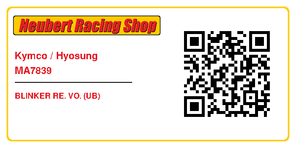 Kymco / Hyosung MA7839