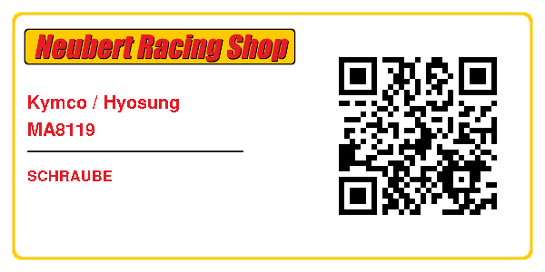 Kymco / Hyosung MA8119