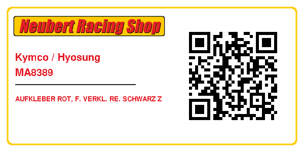 Kymco / Hyosung MA8389