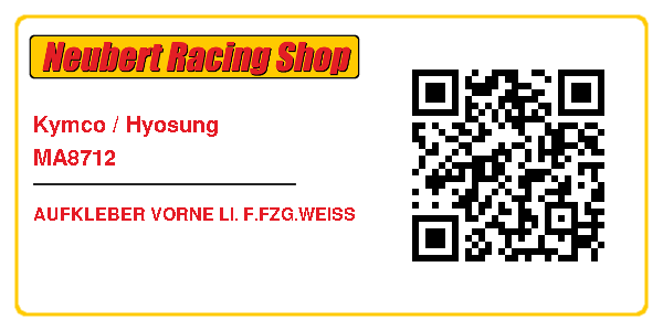 Kymco / Hyosung MA8712