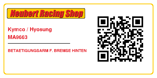 Kymco / Hyosung MA9663