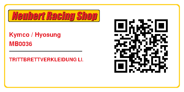 Kymco / Hyosung MB0036