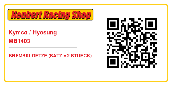 Kymco / Hyosung MB1403