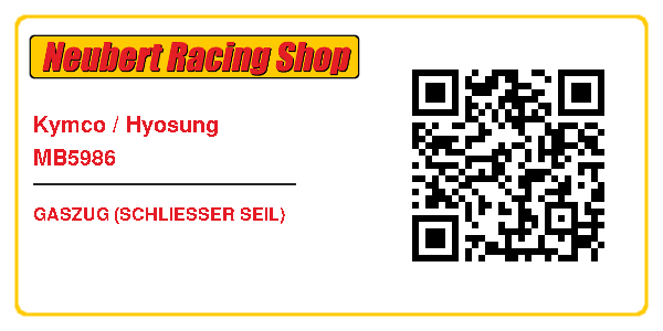 Kymco / Hyosung MB5986