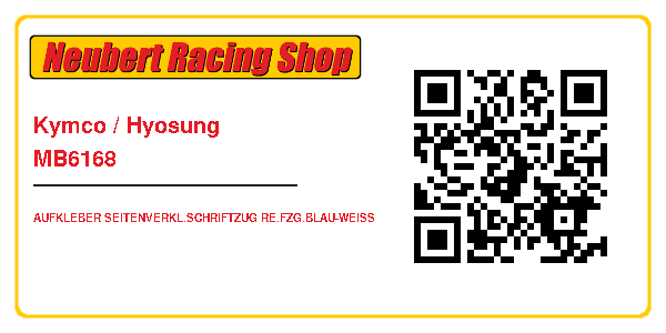 Kymco / Hyosung MB6168