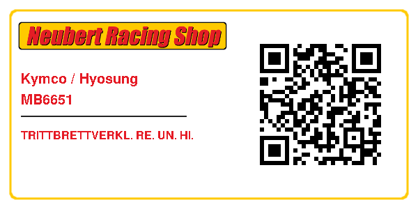 Kymco / Hyosung MB6651