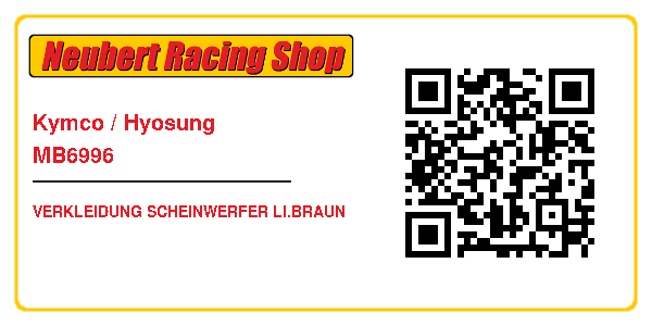 Kymco / Hyosung MB6996
