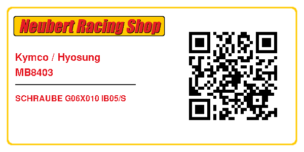 Kymco / Hyosung MB8403