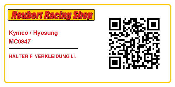 Kymco / Hyosung MC0847