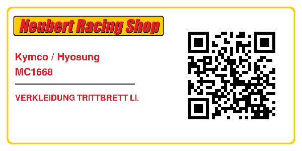 Kymco / Hyosung MC1668