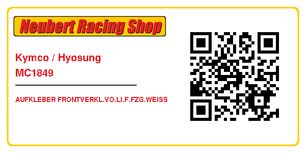 Kymco / Hyosung MC1849