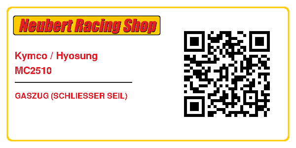 Kymco / Hyosung MC2510