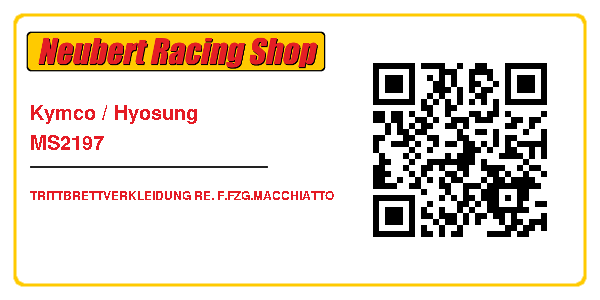 Kymco / Hyosung MS2197