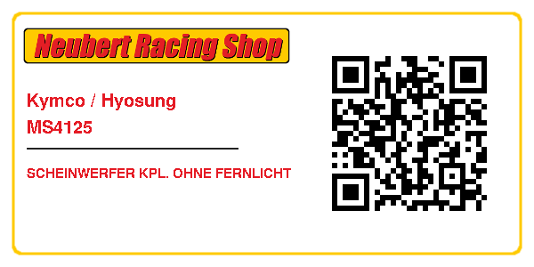 Kymco / Hyosung MS4125
