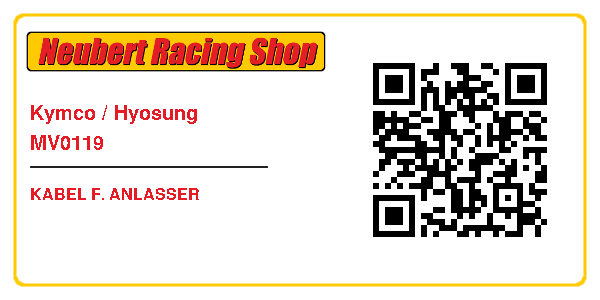 Kymco / Hyosung MV0119