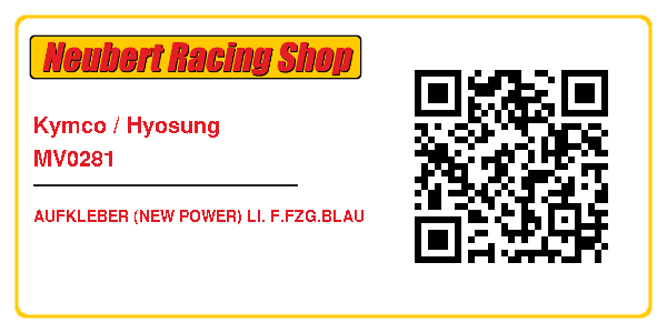 Kymco / Hyosung MV0281