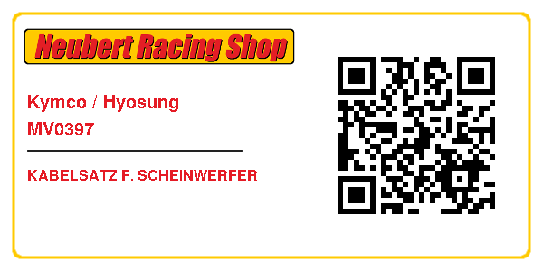 Kymco / Hyosung MV0397