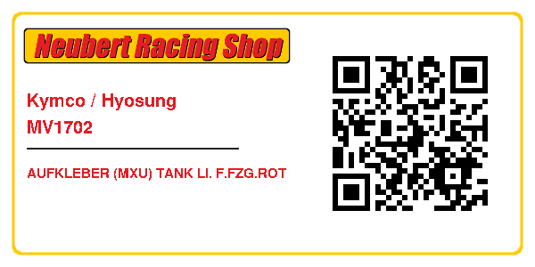 Kymco / Hyosung MV1702