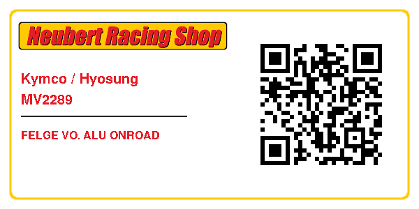 Kymco / Hyosung MV2289