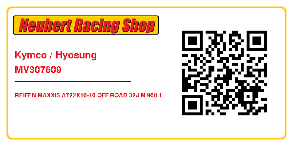 Kymco / Hyosung MV307609