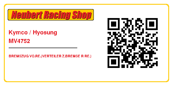 Kymco / Hyosung MV4752