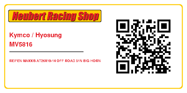 Kymco / Hyosung MV5816