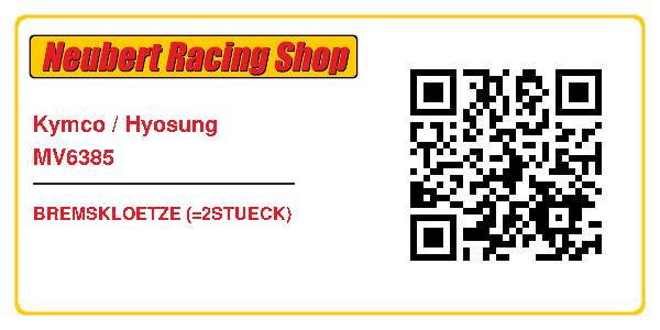 Kymco / Hyosung MV6385