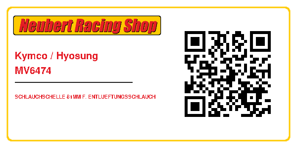 Kymco / Hyosung MV6474
