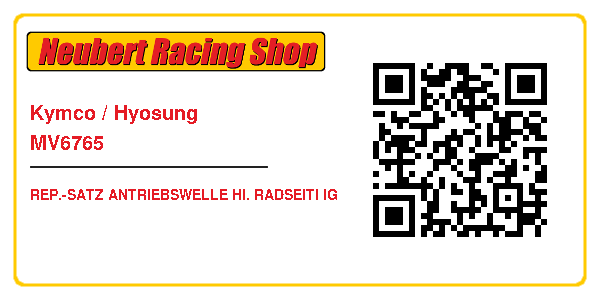 Kymco / Hyosung MV6765