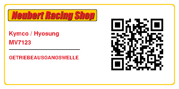 Kymco / Hyosung MV7123