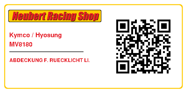 Kymco / Hyosung MV8180