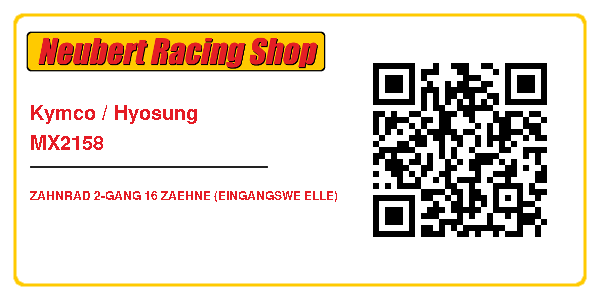 Kymco / Hyosung MX2158