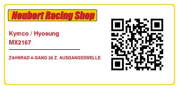 Kymco / Hyosung MX2167