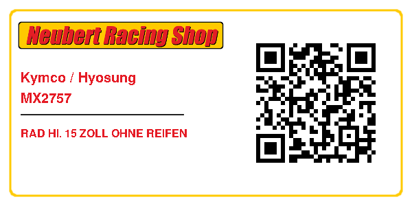 Kymco / Hyosung MX2757