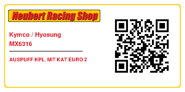 Kymco / Hyosung MX6316