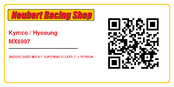 Kymco / Hyosung MX6997