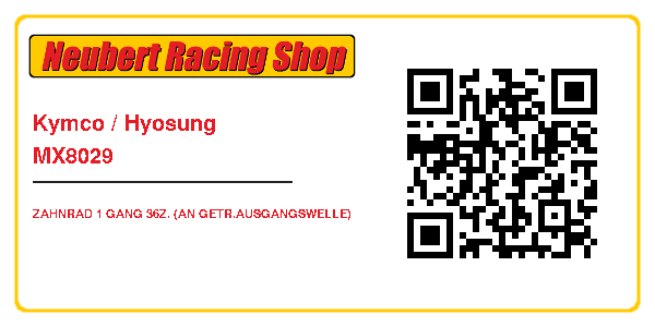 Kymco / Hyosung MX8029