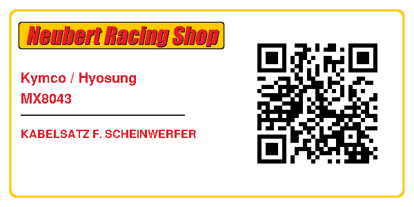 Kymco / Hyosung MX8043