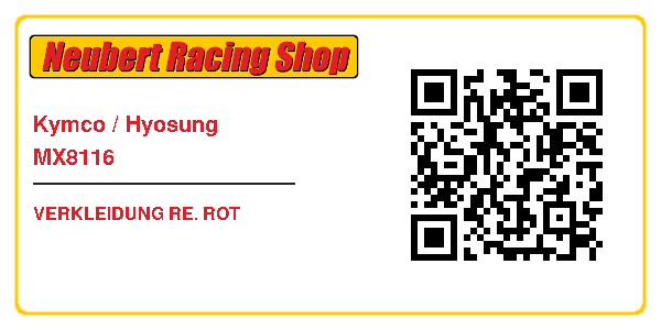 Kymco / Hyosung MX8116