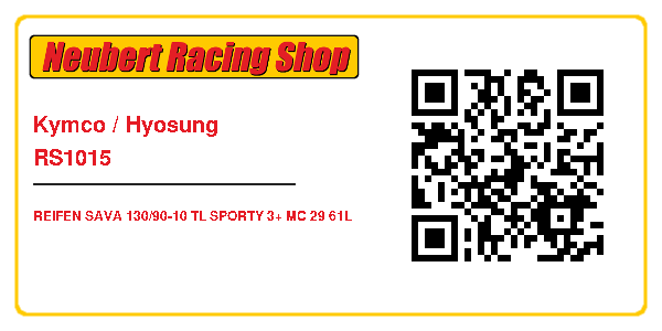 Kymco / Hyosung RS1015
