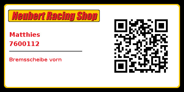 Matthies 7600112