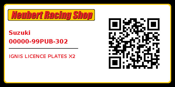 Suzuki 00000-99PUB-302