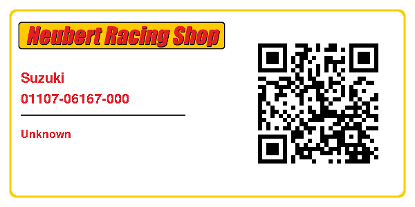 Suzuki 01107-06167-000