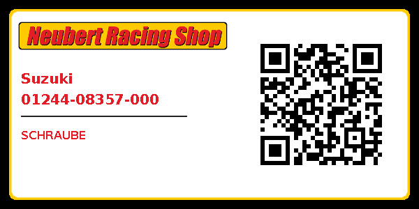 Suzuki 01244-08357-000