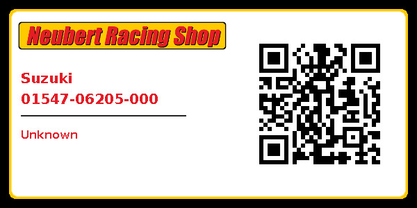 Suzuki 01547-06205-000