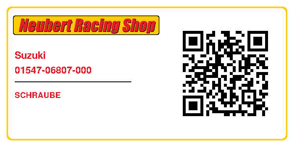 Suzuki 01547-06807-000