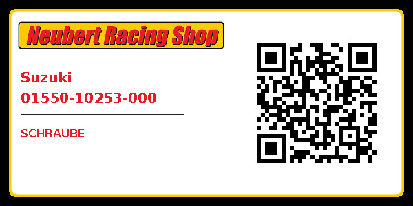 Suzuki 01550-10253-000