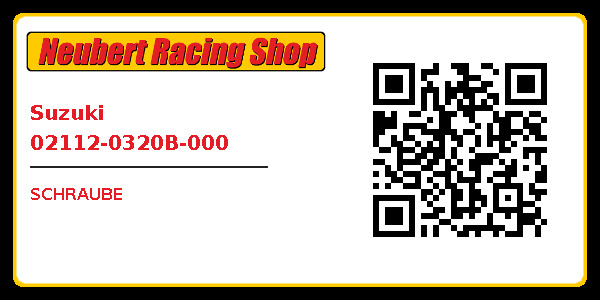 Suzuki 02112-0320B-000